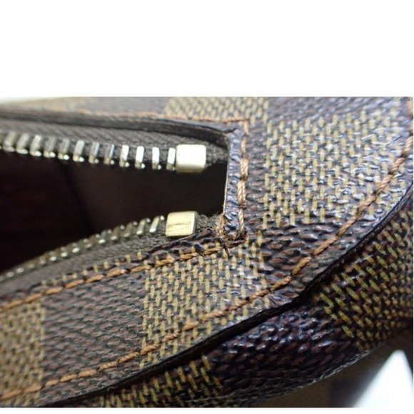 Auth LOUIS VUITTON Geronimo Damier belt bag / sling bag / fanny pack brn checker - Picture 8 of 10